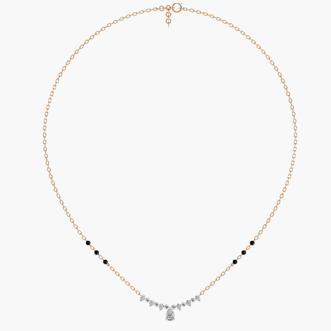 Pear Cascade Mangalsutra