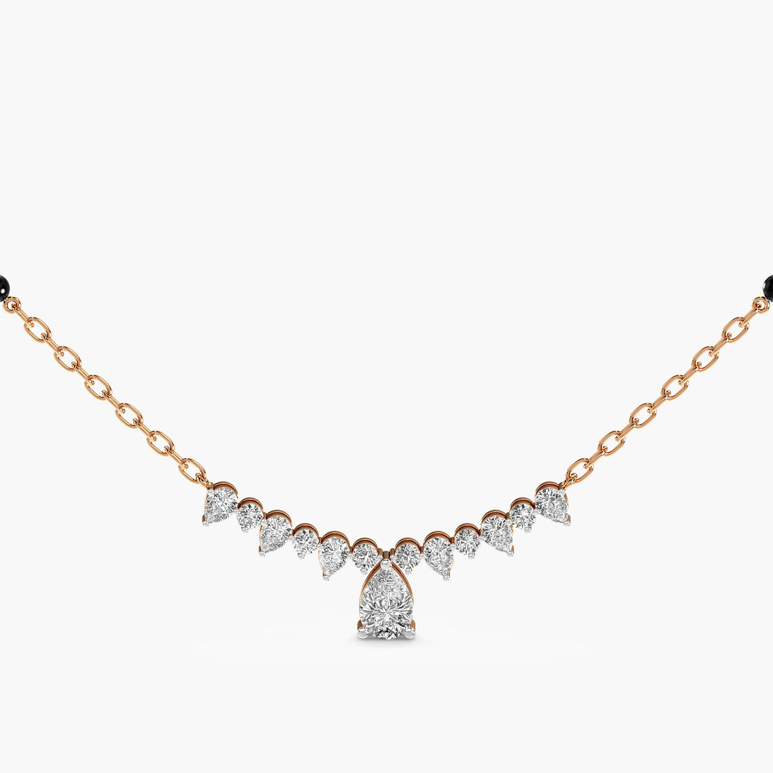 Pear Cascade Mangalsutra